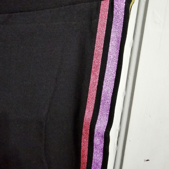 Torrid Premium Leggings - Multicolor Side Strip Black - Picture 3 of 8